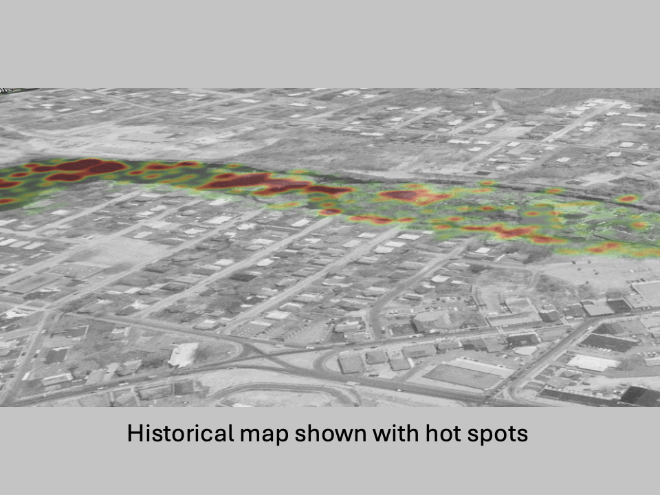 Dark mode visualization