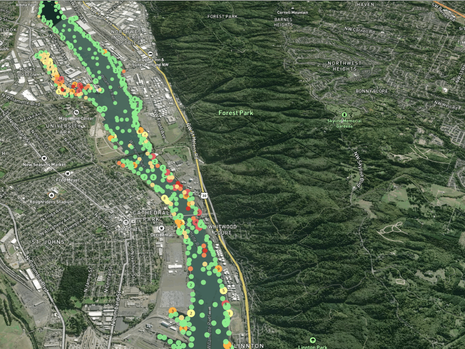 Visualize and communicate environmental data